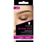 Schwarzkopf Brow Tint Professional formula Eyebrow Dye Brow Tinting Kit with Gentle Permanent Colour - Light Brown