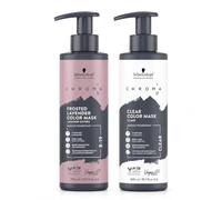Schwarzkopf Chroma ID Colour Mask- Frosted Lavendar 300ml and Clear 300ml