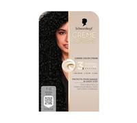 Schwarzkopf CREME SUPREME, Hair dye 1-0 Natural Black, Pack of 1