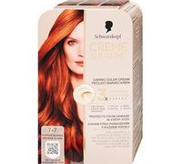 Schwarzkopf Creme Supreme permanent hair dye with ammonia, 7-7 Copper Blonde 182 ml, Pack of 1