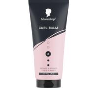 Schwarzkopf Curl Balm 150ml, Hair Styling Balm for Curly Hair, Defined & Bouncy Curls & Waves, Vegan* Styling Hair Balm