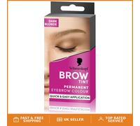 Schwarzkopf Dark Blonde Brow Tint - Permanent, , 10 Applications, 17ml