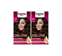 Schwarzkopf Deluxe Creme Colouration 4-0 Dark Brown 'hair Dye', 2 Pack Brown