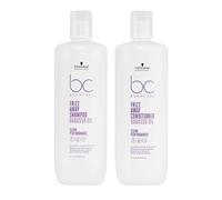 Schwarzkopf DUO BC Bonacure Frizz Away Shampoo 1000ml & Frizz Away Conditioner 1000ml
