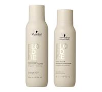 Schwarzkopf DUO BlondMe Bond Repair Nourishing Shampoo 300ml & BlondMe Bond Repair Nourishing Conditioner 250ml