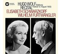 Schwarzkopf,Elisabet - Hugo Wolf Recital - Salzburg, 12 / 08 / 1953 [New CD]