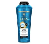 Schwarzkopf Gliss Aqua Revive Shampoo 400ml, Schwarzkopf Gliss Aqua Revive Shampoo is designed to hydrate and refresh normal to dry hair, Brings dry, dull hair back to life, Pack of 1