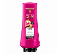 Schwarzkopf Gliss Conditioner Supreme Length 360ml, Schwarzkopf Gliss supreme Length Conditioner for long hair Long hair prone to damage & Split ends Keratin serum + micro repair-lipids, Pack of 1