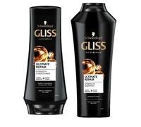 1xSchwarzkopf GlissKur Hair Repail Ultimate Repair Shampoo400ml/Conditioner200ml