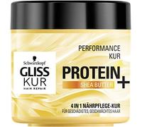 Schwarzkopf Gliss Kur Protein + Shea Butter Performance Treatment, Pack of 6 x 400 ml