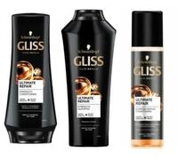 1xSchwarzkopf GlissKur Hair Repail Ultimate Repair Shampoo400ml/Conditioner200ml