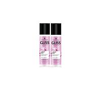 Schwarzkopf Gliss Liquid Silk Leave In Hair Conditioner Spray With Keratin 2 X 200Ml = 400Ml