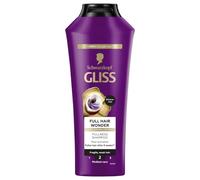 Schwarzkopf Gliss Shampoo for Thick Hair with Caffeine and peptides, 400 ml, The Shampoo for Thick Hair with Caffeine and peptides, for Dyed or Highlighted Hair, Pack of 1