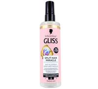 Schwarzkopf Gliss Split Hair Miracle Anti-Tangle Spray, 200 mL (PACK OF 6) | Leave-in detangling hair spray with grape seed oil and hydrolyzed keratin in a convenient 200 mL spray bottle.