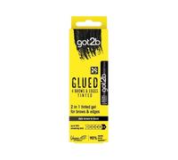 Schwarzkopf Glued 4 Brows & Edges Tinted dark brown to black