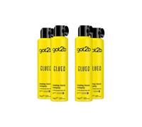 Schwarzkopf Glued Blasting Freeze Hair 'Spray' For Screaming Hold 300ml, 4pk in White | Size: 300ml Schwarzkopf White 300ml