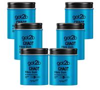 Schwarzkopf Got2b Chaot 6X 100Ml Modeling Fibre Gum Light Hold 3 Vegan