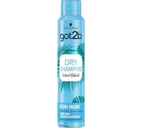 Schwarzkopf Got2B Dry Wash Shampoo Volume Pack of 3 x 200 ml