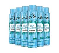 Schwarzkopf got2b Fresh It Up Extra Volume Dry Shampoo, Refreshes Hair Inbetween Washes, No White Residue, Vegan, Silicone Free, 200 ml - Pack of 6