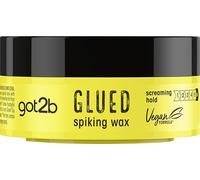 Schwarzkopf got2b Glued Spiking Glue, Hair Wax, Strong Hold for Up to 72 Hours, 75 ml