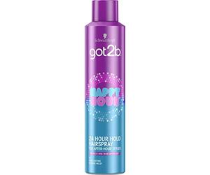 Schwarzkopf got2b Happy 24 Hour Hold Hairspray, 300 ml, Pack of 3