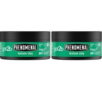 Schwarzkopf got2b PhenoMENal Texture Hair Styling Clay, Vegan, Strong Hold, Mat