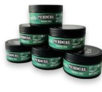 Schwarzkopf got2b Phenomenal Texturizing Hair Clay, Volumising Strong Hold, Matt Finish, No Stickiness, 100 ml - Pack of 6