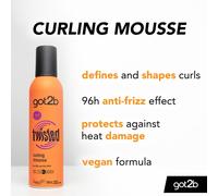Schwarzkopf Got2b Twisted Curling Mousse 250ml | Frizz Control