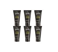 Schwarzkopf Got2b Ultra Glued Black 150ml (Pack of 6)