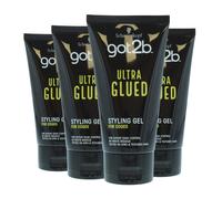 Schwarzkopf Got2B Ultra Glued Hair Styling Gel 150ml x4