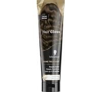 Schwarzkopf Hair Gloss Shine Treatment Cacao Brown 150ml, Semi-Permanent Hair Dye, Temporary Hair Treatment to Condition and Colour Hair, Contains Coconut Oil, Enhances Colour and Reduces Breakage