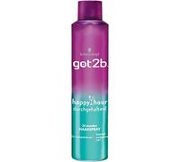 Schwarzkopf Happy Hour 24 Hour Hold Hairspray, 300ml Packaging may vary