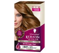 Schwarzkopf Keratin Color Permanent Hair Color Cream 7.5 Caramel Blonde (Packaging May Vary)