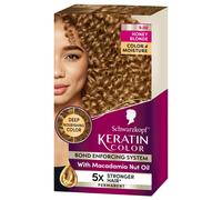 Schwarzkopf Keratin Color Permanent Hair Dye Cream 9.00 Honey Blonde 1 Application - Salon Inspired Hair Color Enriched with Keratin and Macadamia N
