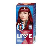 Schwarzkopf LIVE 026 Dark Red Semi-Permanent Hair Colour Pack of 3