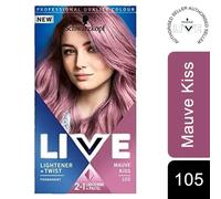 Schwarzkopf Live 2in1 Lightener Plus Twist Permanent Hair Dye 105 Mauve Kiss
