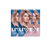 Schwarzkopf Live 2In1 Lightener+Twist 'hair Dye' 104 Cool Lilac 3X In Pink Pink One Size