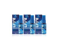 Schwarzkopf Live Colour Drops 'hair Dye' Crystal Blue 3 Pack Blue One Size