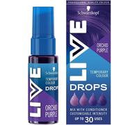 Schwarzkopf LIVE Colour Drops Semi-permanent Purple Hair Dye Orchid Purple 30ml