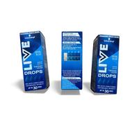 Schwarzkopf LIVE Colour Drops Temporary Colour Hair Dye, Orchid Purple x2 - NEW