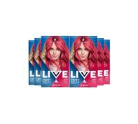 Schwarzkopf Live Colour + Lift Permanent Hair Dye Deep Coral L77, 6Pk In Red Red One Size