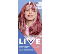 Schwarzkopf LIVE Colour Moment 025 Dusty Rose, with HaptiQ Anti-Damage System, Semi-Permanent Rose Hair Dye, Up to 15 Washes