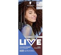 Schwarzkopf LIVE Colour Moment Hair Dye, 065 Spicy Rum | Semi-Permanent Hair Dye, HaptiQ Anti-Damage System, Up to 15 Washes, Choose Vibrant or Pastel Results
