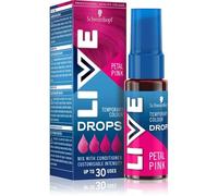 Schwarzkopf LIVE Drops Petal Pink Temporary Hair Color Up To 30 Uses, Pack of 1, 30 ml