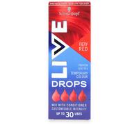 Schwarzkopf Live Fiery Red Temporary Colour Drops 30ml X 1