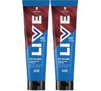 Schwarzkopf LIVE Go Gloss Cayenne Copper, Colour & Care Hair Glossing for Instant Glossy Hair, with HaptiQ Anti-Damage System, Lasts Up to 8 Washes (Pack of 2)