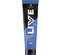 Schwarzkopf LIVE Go Gloss Onyx, Colour & Care Hair Glossing for Instant Glossy Hair, with HaptiQ Anti-Damage System, Up to 8 Washes