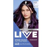 Schwarzkopf LIVE Intense Colour 087 Mystic Violet, Long-lasting Permanent Violet Hair Dye, With Extra Colour Refresh Gloss