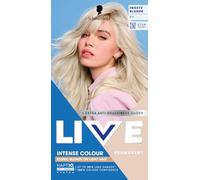 Schwarzkopf LIVE Intense Colour B11 Frosty Blonde, Long-lasting Permanent Blonde Hair Dye, For Lighter Hair, With Extra No-Brassiness Gloss