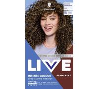 Schwarzkopf LIVE Intense Colour Hair Dye, 049 Cinnamon Cookie Butter | Permanent Hair Dye, HaptiQ Anti-Damage System, Long-Lasting Results, with Colour Refresh Gloss